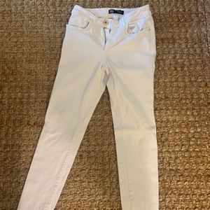 Zara white jeans